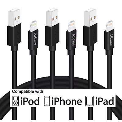 ORIGINAL GENUINE 8 Pin Data Cable Charger For IPhone 14 13 12 11 Pro IPad • $24.99