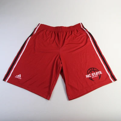 $19.50 • Buy NC State Wolfpack Adidas Practice Shorts Men's Red/White Used