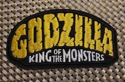 Godzilla King Monsters Japan Embroidered Patch Iron-On Sew-On US Shipping  • $3.99