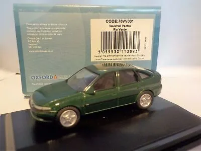 Vauxhall Vectra Green  Model Cars Oxford Diecast • £9.65