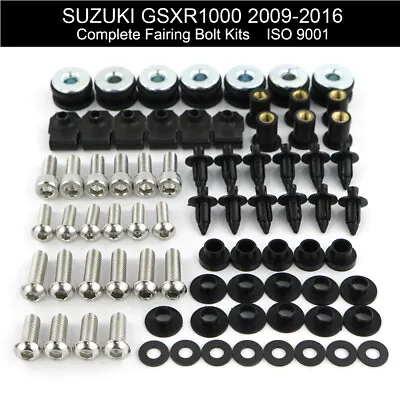 Stainless Fairing Bolts Screws Fasteners Kit Fit For SUZUKI GSXR1000 09-16 K9 • $23.89