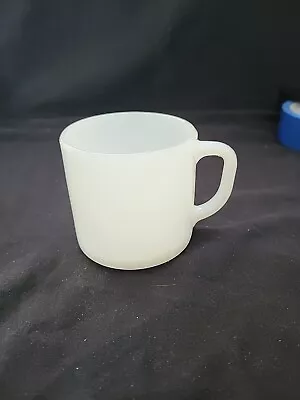 Vintage Federal White Heat Proof Milk Glass Coffee Mug Usa Made • $12.97