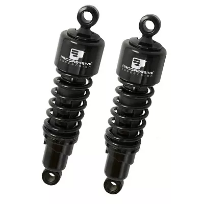 Progressive 412 Series Motorcycle Black 14  Rear Shocks (412-4085B) • $310.46