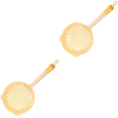 £15.72 • Buy  2pcs Home Strainer Ladle Cooking Frying Strainer Colander Spoon With Handle
