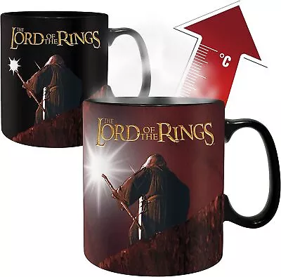 Official Lord Of The Rings Gandalf Heat Changing Coffee Mug Cup New In Gift Box • £14.95