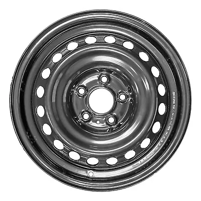 62599 Reconditioned Factory OEM Steel Wheel 16in Black Full Painted • $79