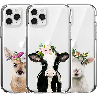 $16.95 • Buy Silicone Cover Case Animal Cute Pet Deer Sheep Cow Bovine Flowers Baby Lashes