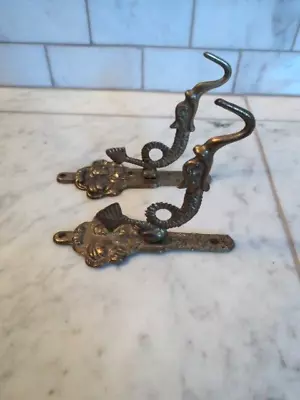 Vintage Brass Wall Planter Hook Lot Of 2 • $20