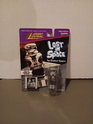 Johnny Lightning 1998 Lost In Space Robot B-9 Action Figure Film Clip #16 Mint  • $23