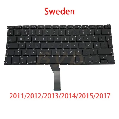 New Sweden Swedish Keyboard For Macbook Air 13  A1369 2011 A1466 2012-2017 Year • $16.33