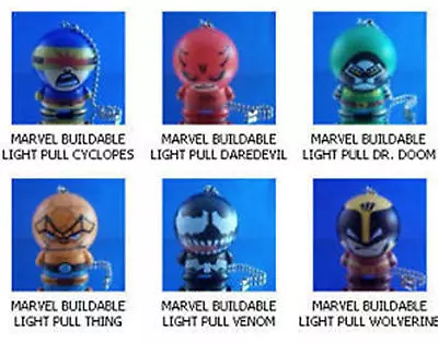 Marvel Fantastic 4 Figure Light Fan Lamp Pull Connector New Retired You Pick One • $9.99