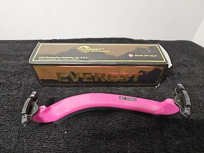 Everest Viola Player's Shoulder Rest EZ-VA 15:-16.5  Hot Pink Color • $22