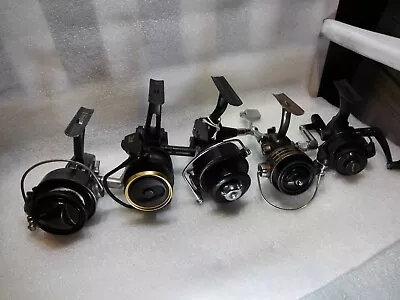 Vintage Spinning Reel Lot Of 5: Daiwa(2) Abu Columbian Shakespeare VG Cond. • $0.99