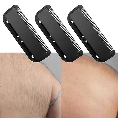 Mens Removal Razor Blade Back Body Shaver Hair Hairy Cleaner Remover Parts UK • £6.13