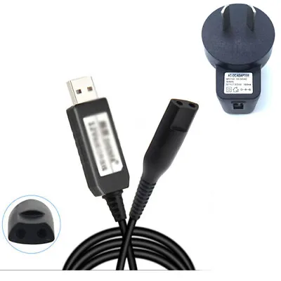 USB 12V Adapter Cord Cable Charger For Braun Epilator Silk 1 2 3 4 5 7 8 9 Serie • $9.89