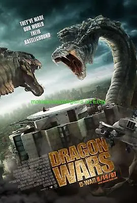 Dragon Wars D-wars Movie Poster 1 Sided 2007 Film Nice! • $8.99