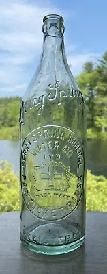 Antique BERRY SPRING MINERAL WATER CO. Pawtucket RI RHODE ISLAND 1 Quart Bottle • $24.99