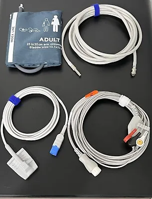 Philips MP2 Accessories Kit Bundle - Cuff Hose SpO2 ECG - Same Day Shipping  • $89