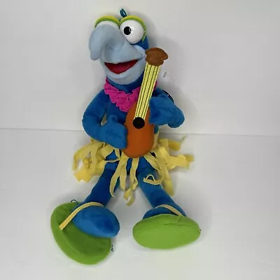 The Muppets Gonzo Nanco Luau Hula Skirt Ukulele Stuffed Animal Plush • $34