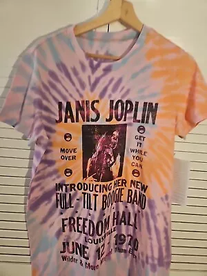 Janis Joplin Tour 1970 60s Rock Size Medium (S97) • $20