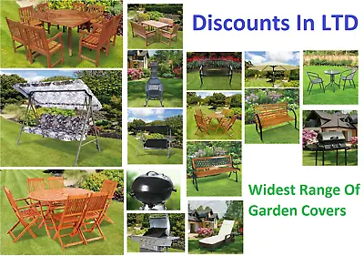 Garden Outdoor Waterproof Furniture Covers BBQ Chair Table Bench Patio Hammock • £9.99