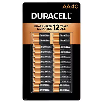 40 AA Pack Duracell CopperTop / 40 AA Maxell Longlife Batteries • $26.95