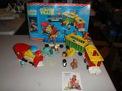 Fisher-Price Play Family Circus Train #991 Vintage 70s Boxed • $65.84