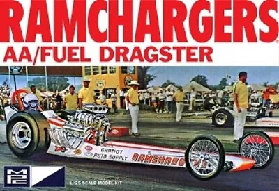 MPC #940 Ramchargers Front Engine AA/Fuel Dragster  1:25 Scale Model Kit • $26.95