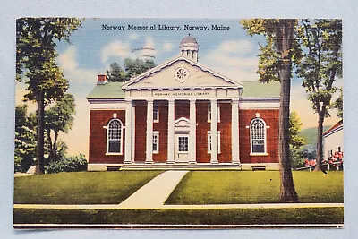 Norway Memorial Library - Norway Maine • $1.70