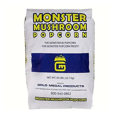 £54.99 • Buy Gold Medal Raw Popping Corn Monster Mushroom Popcorn Kernels Seeds 22kg