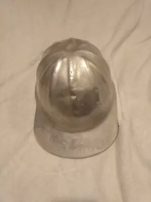 Vintage Willson Work Aluminum Brim Hard Hat Helmet USA  • $5