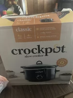 CrockPot 4 Quart Oval Slow Cooker • $20