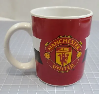 Vintage 1990s Manchester United Red Devil Logo Coffee Mug • $15.96