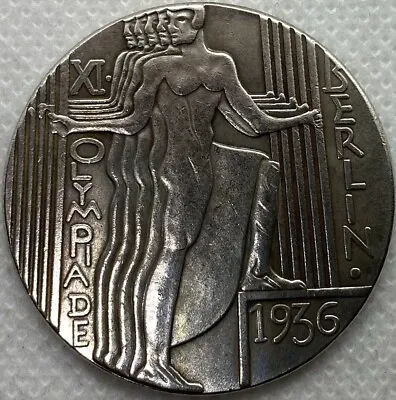 Participation Medal Olympic Games Berlin 1936s Silvered Bronze Medal • $99.99