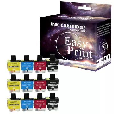 12PK LC41 Ink Fits Brother MFC-210C MFC-420CN MFC-5440CN 5840CN IntelliFax-2440C • $14.99