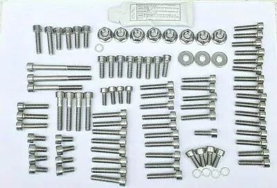 Kawasaki Z750LAF ( 2010-2012) Stainless Steel Socket Cap Engine Bolt Kit • £36.85