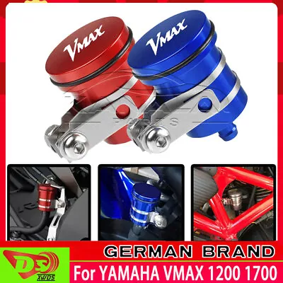 For YAMAHA VMAX 1200 1700 Motorcycle CNC Brake Clutch Reservoir Oil Fluid Cup • $12.08