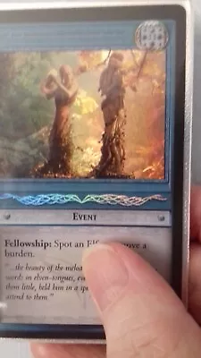 Lord Of The Rings Ccg Elf Song Foil • £5