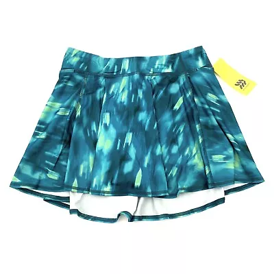 All In Motion Girls Size XXL 18 Pull-On Knit Performance Skort Blue • $6.29