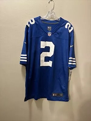 NEW Indianapolis Colts #2 Matt Ryan Blue Nike On Field Football Jersey Mens XL • $49.99