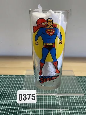 Vintage 1966 Superman Pepsi Glass DC Comics Super Series Glass • $19.95