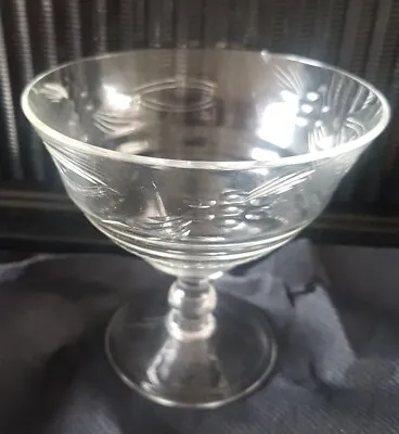Vintage  Edinburgh Crystal Champage Saucer/sorbet Coupe • £6.99