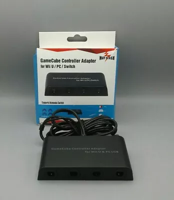 MAYFLASH Wii U 4 Port Controller Adapter  Wii U Switch Gamecube  • $14.54