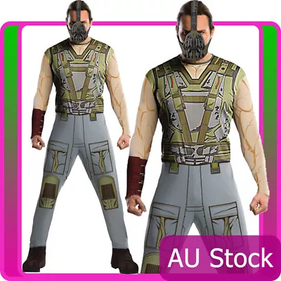 Licensed Mens Batman Adult Bane Mask Dark Knight Rises Fancy Dress Costume • $59.99