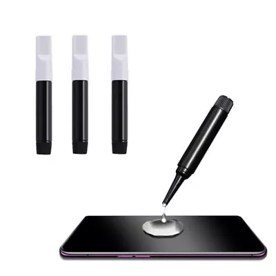 £3.05 • Buy 3PCS UV Tempered Glass Glue Screen Protector For Cell Phone Adhesive 3D Curved