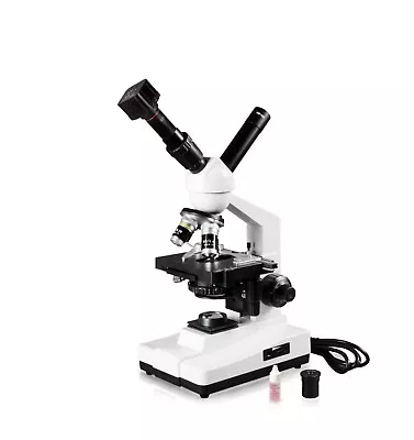 Dual View Compound Microscope 5.0MP WiFi Digital Eyepiece Camera • $328.44