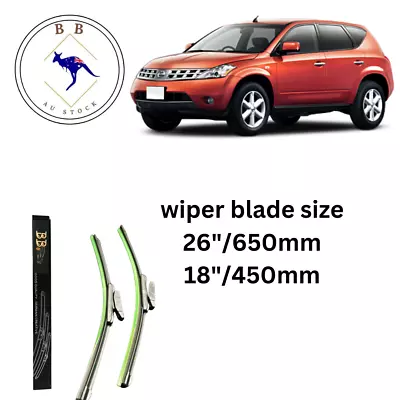 Wiper Blades For Nissan Murano 2004-2008 • $41.99