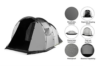 $132 • Buy Kogan Komodo 1 Bedroom Family Camping Tent
