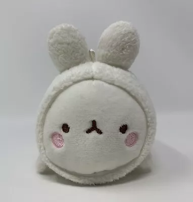 Molang Hayanori Bunny Rabbit Bean Bag Plush Stuffed Animal Soft Toy 5” Korean • $28.80