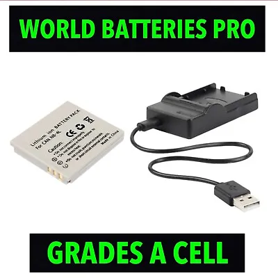 Battery + USB Charger For Canon IXUS 130 115 HS 220 HS 230 255 HS 1800mAh New • $33.50